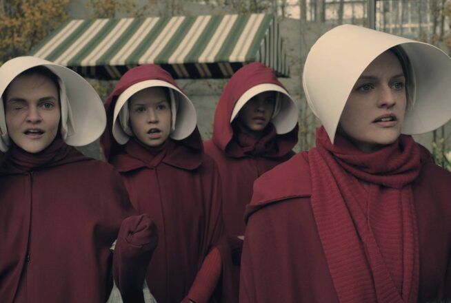 The Handmaid&rsquo;s Tale : des manifestants s&rsquo;inspirent du show pour défendre le planning familial