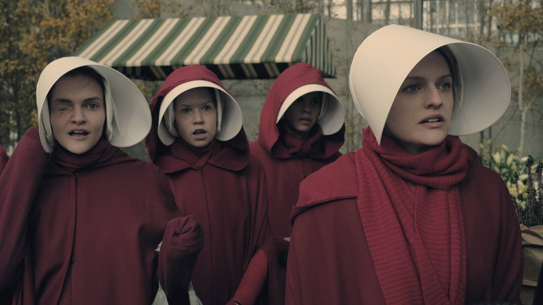 The Handmaid&rsquo;s Tale : des manifestants s&rsquo;inspirent du show pour défendre le planning familial