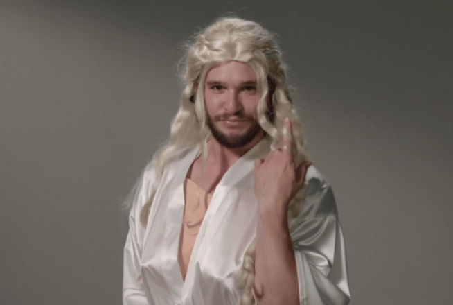 Vidéo LOL du jour : Kit Harington auditionne pour jouer Daenerys et Ygritte