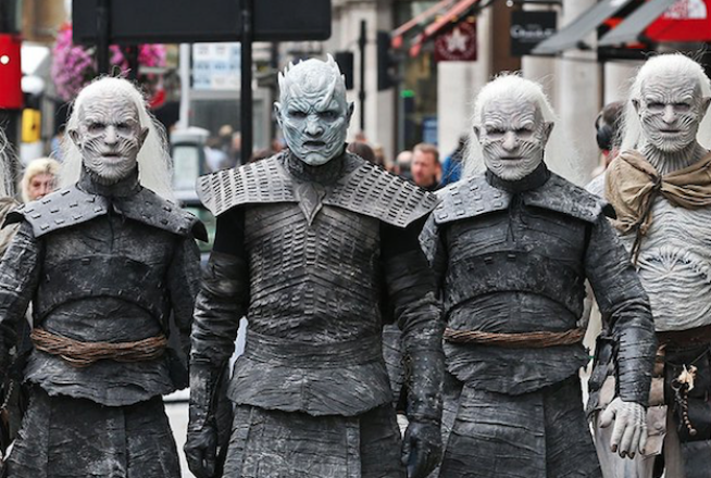 Game of Thrones : les White Walkers envahissent Londres !