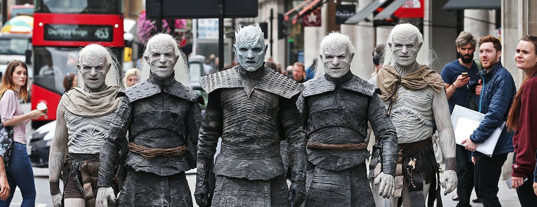 Game of Thrones : les White Walkers envahissent Londres !