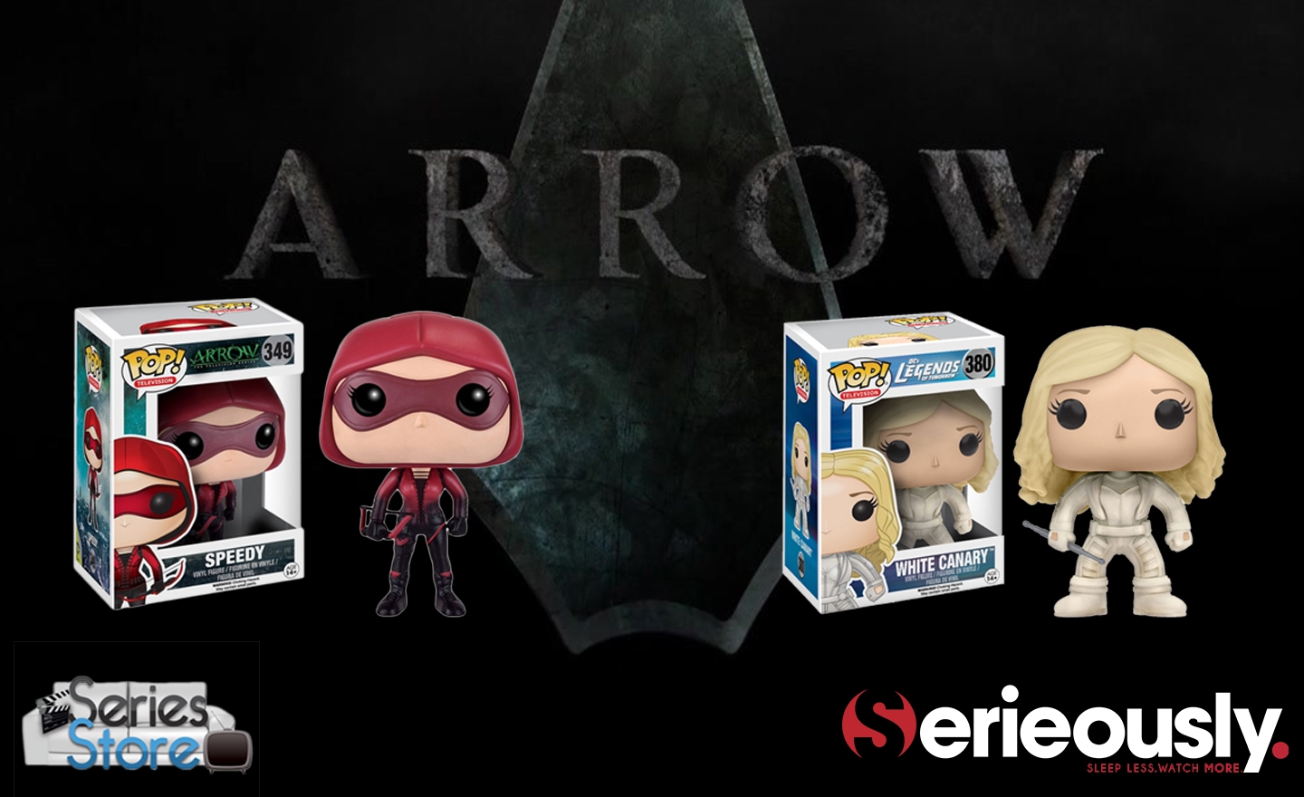 CONCOURS : 2 figurines Funko POP de Speedy &#038; White Canary à gagner ! #Arrow