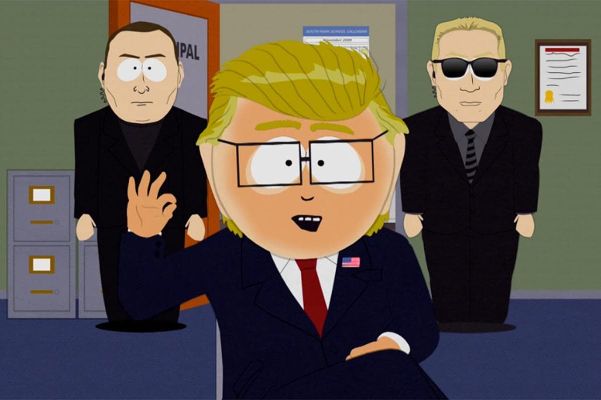 South Park : les créateurs ne se moqueront plus de Donald Trump