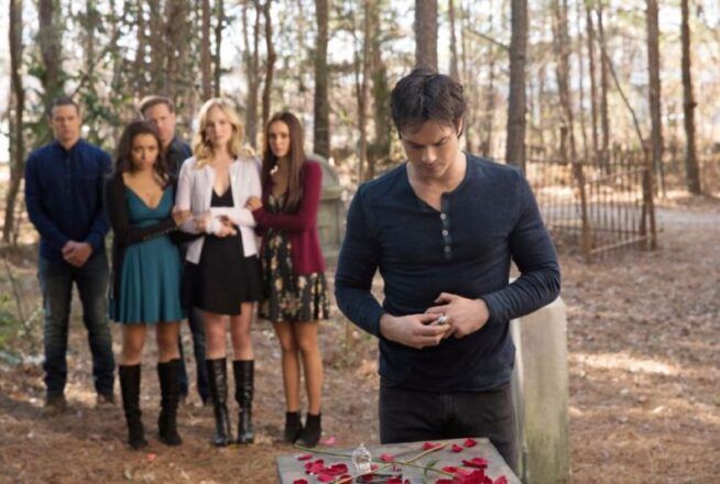 The Vampire Diaries : une scène inédite dévoile les funérailles de Stefan