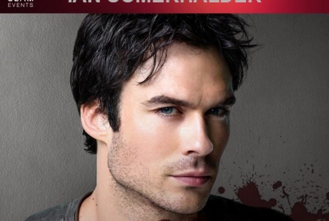 The Vampire Diaries : Ian Somerhalder à Paris pour rencontrer ses fans !