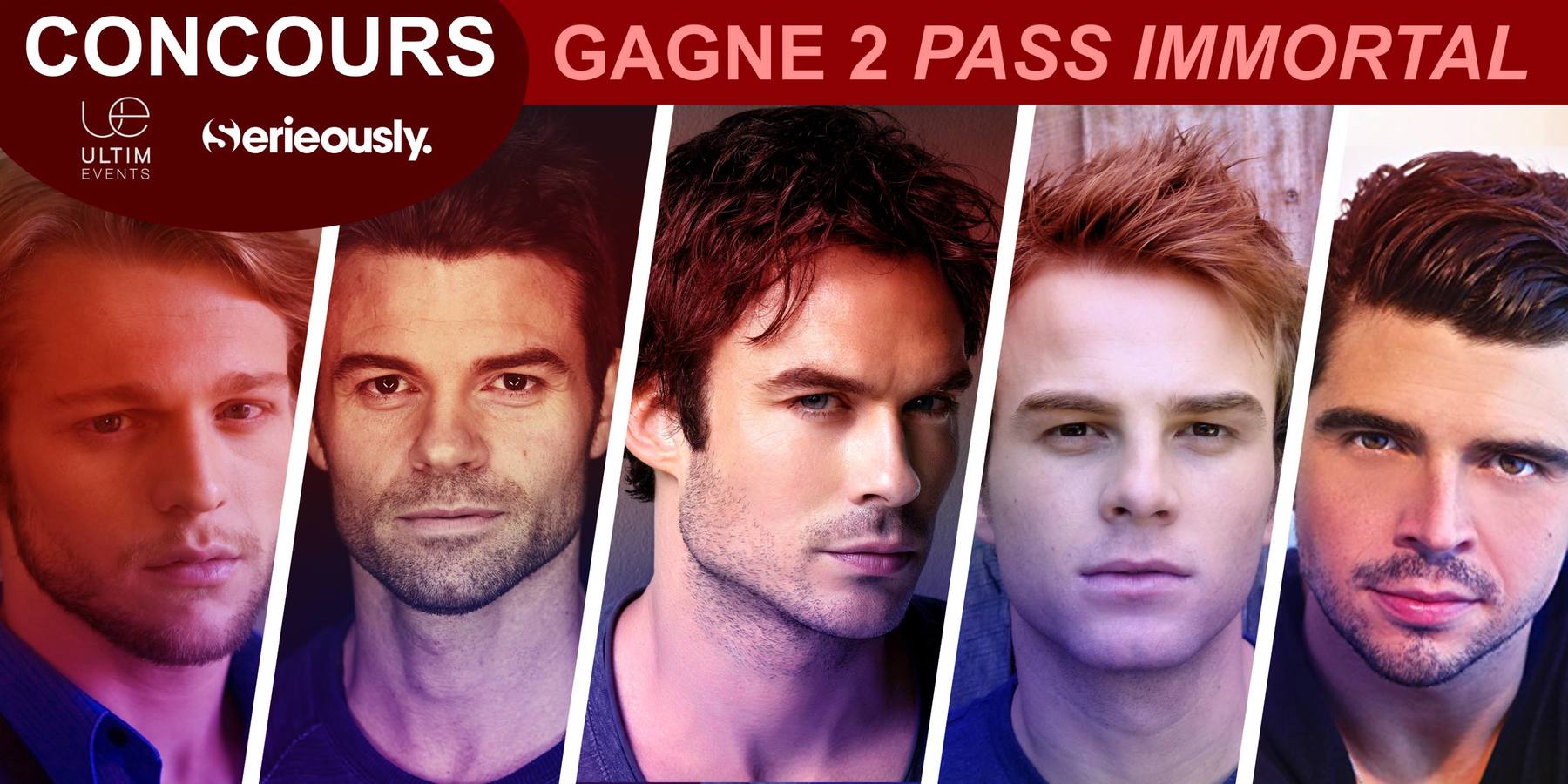 CONCOURS : gagne 2 pass Immortal pour la convention Blood Lust !