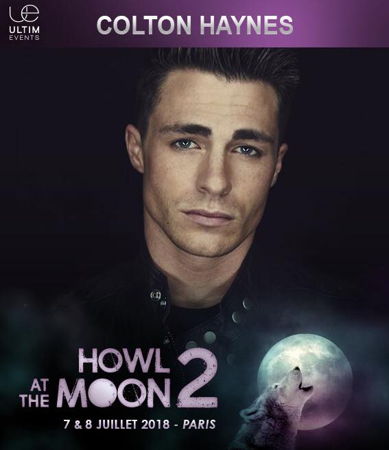 Teen Wolf, Arrow&#8230; Colton Haynes à Paris pour rencontrer ses fans !