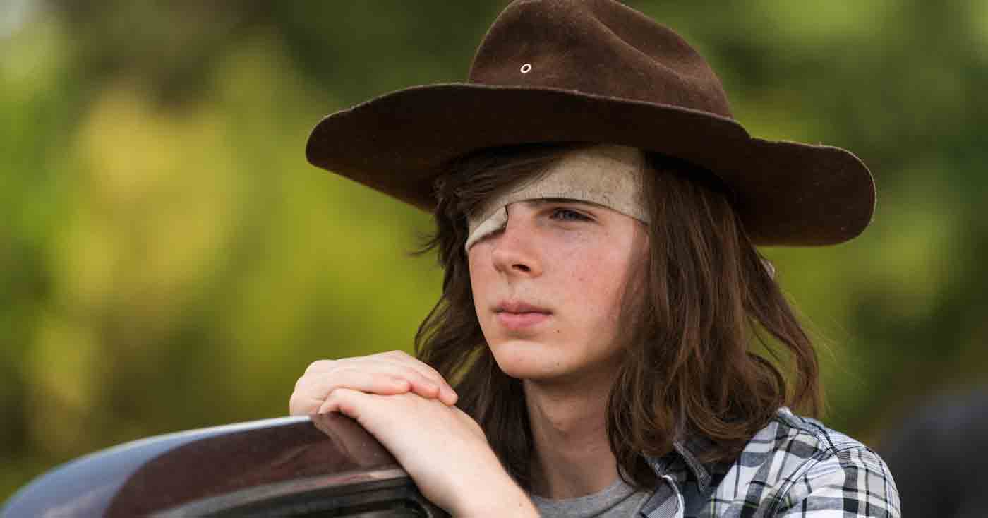 The Walking Dead : comment Chandler Riggs (Carl) joue avec nos nerfs