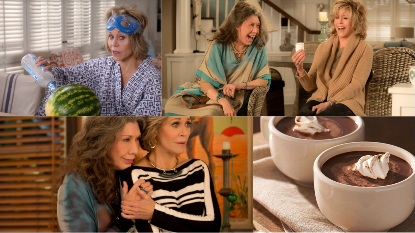 Take a cup of tea avec Grace &#038; Frankie et découvre où tu seras dans 30 ans