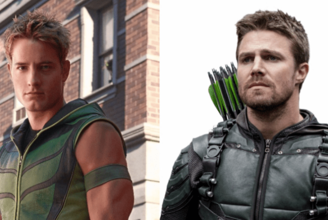 Quand Arrow rencontre&#8230; Arrow ! Stephen Amell &#038; Justin Hartley posent ensemble, Twitter s&#8217;emballe