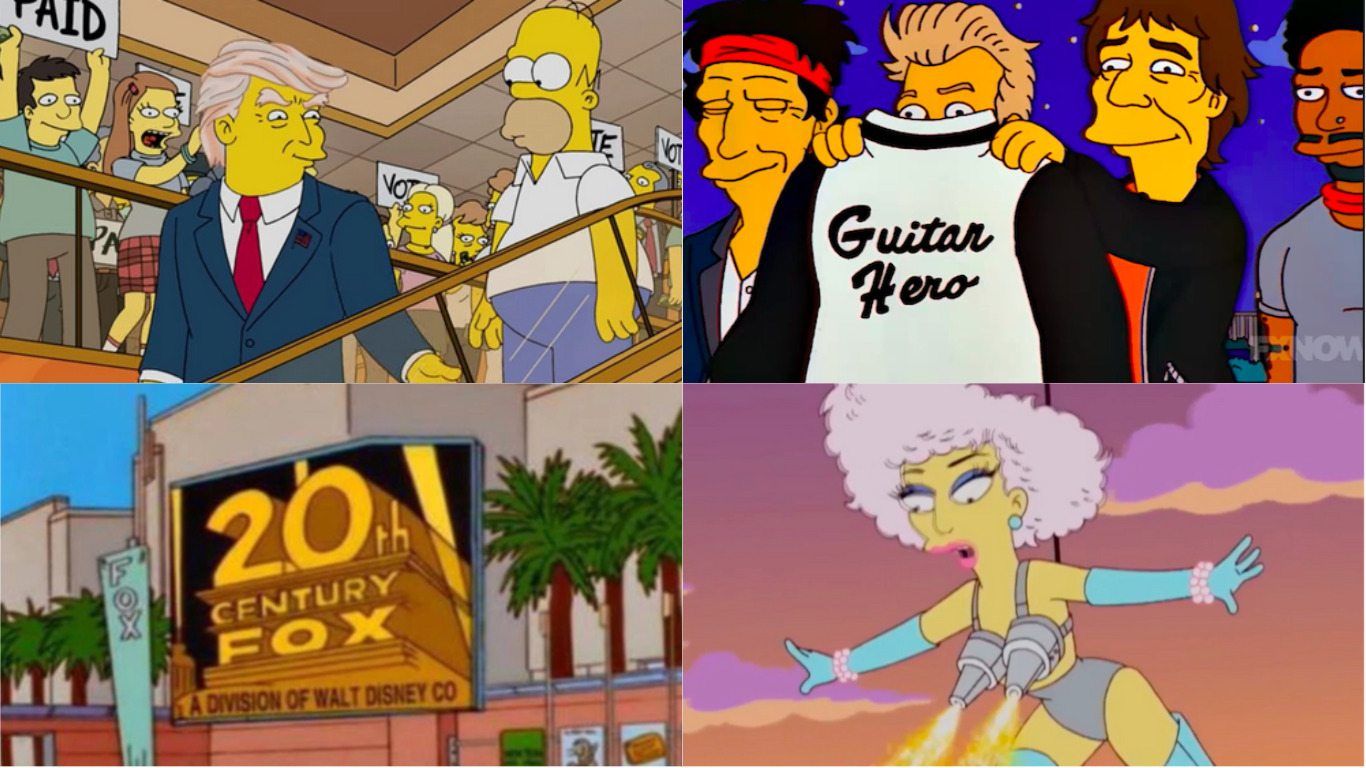 Top 10 des prédictions des Simpsons pour les 20 prochaines années