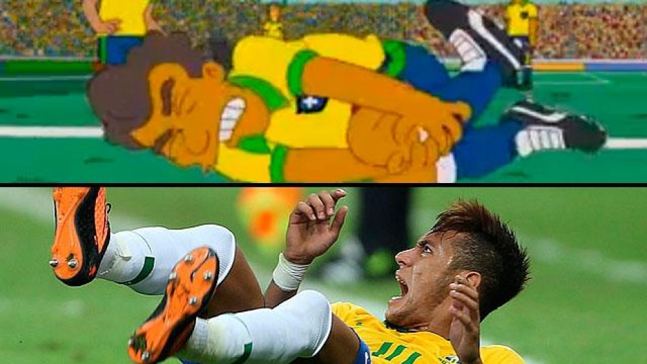 Comment Les Simpson ont prédit l&rsquo;attitude de Neymar à la Coupe du Monde 2018