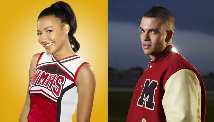 Santana et Puck dans Glee