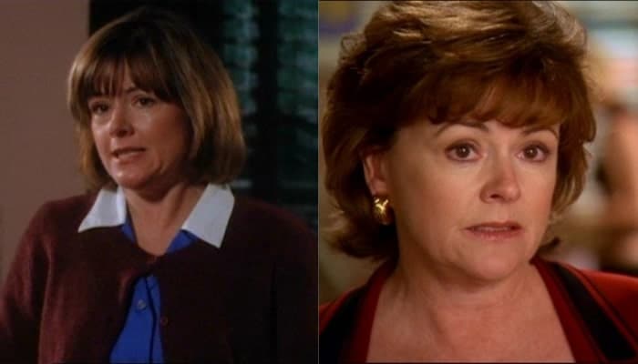 Rebecca Balding joue tante Jackie et Elise Rothman dans la série Charmed.