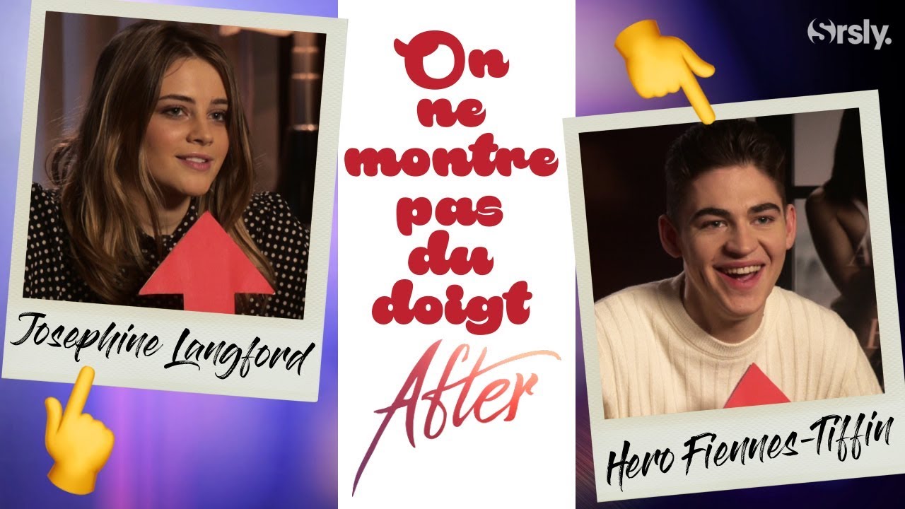 After – Chapitre 1 : Josephine Langford &#038; Hero Fiennes-Tiffin jouent à [On ne montre pas du doigt]