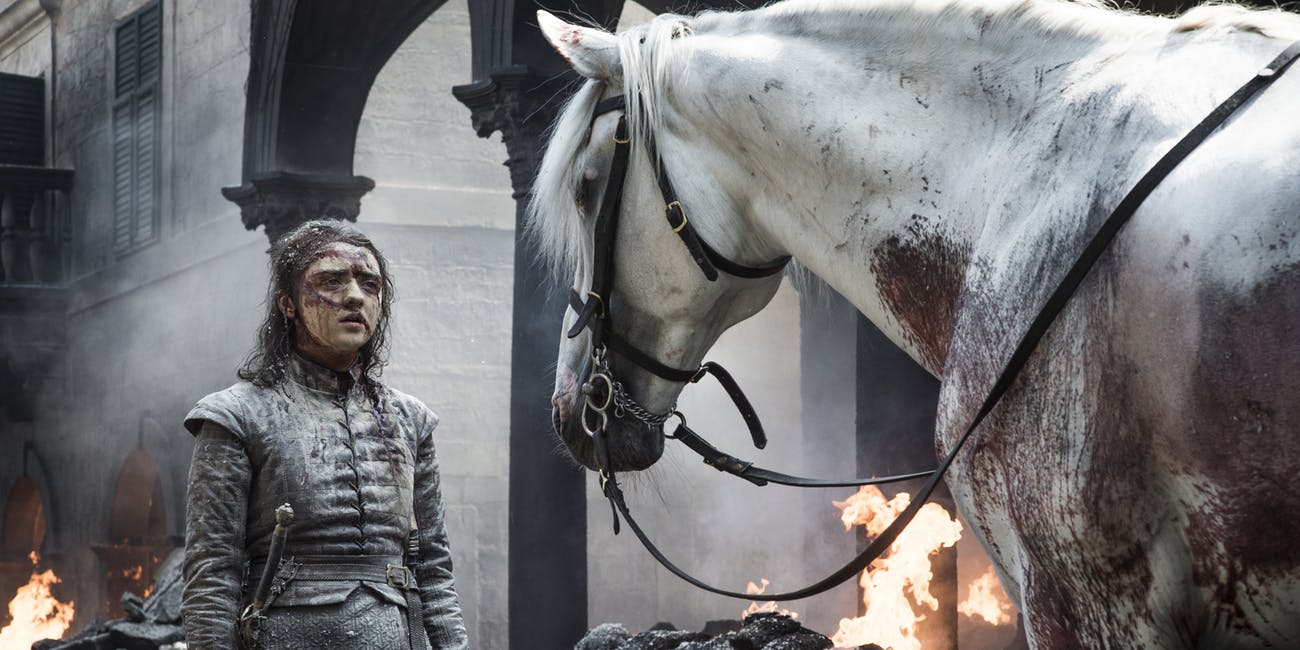 Yeux verts, cheval blanc&#8230; Arya va-t-elle tuer Daenerys dans Game of Thrones ?