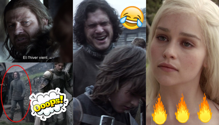 30 réflexions qu&rsquo;on s&rsquo;est faites en revoyant le premier épisode de Game of Thrones