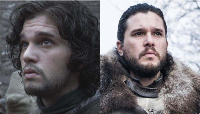 Game of Thrones : les personnages de la série saison 1 vs. saison 8