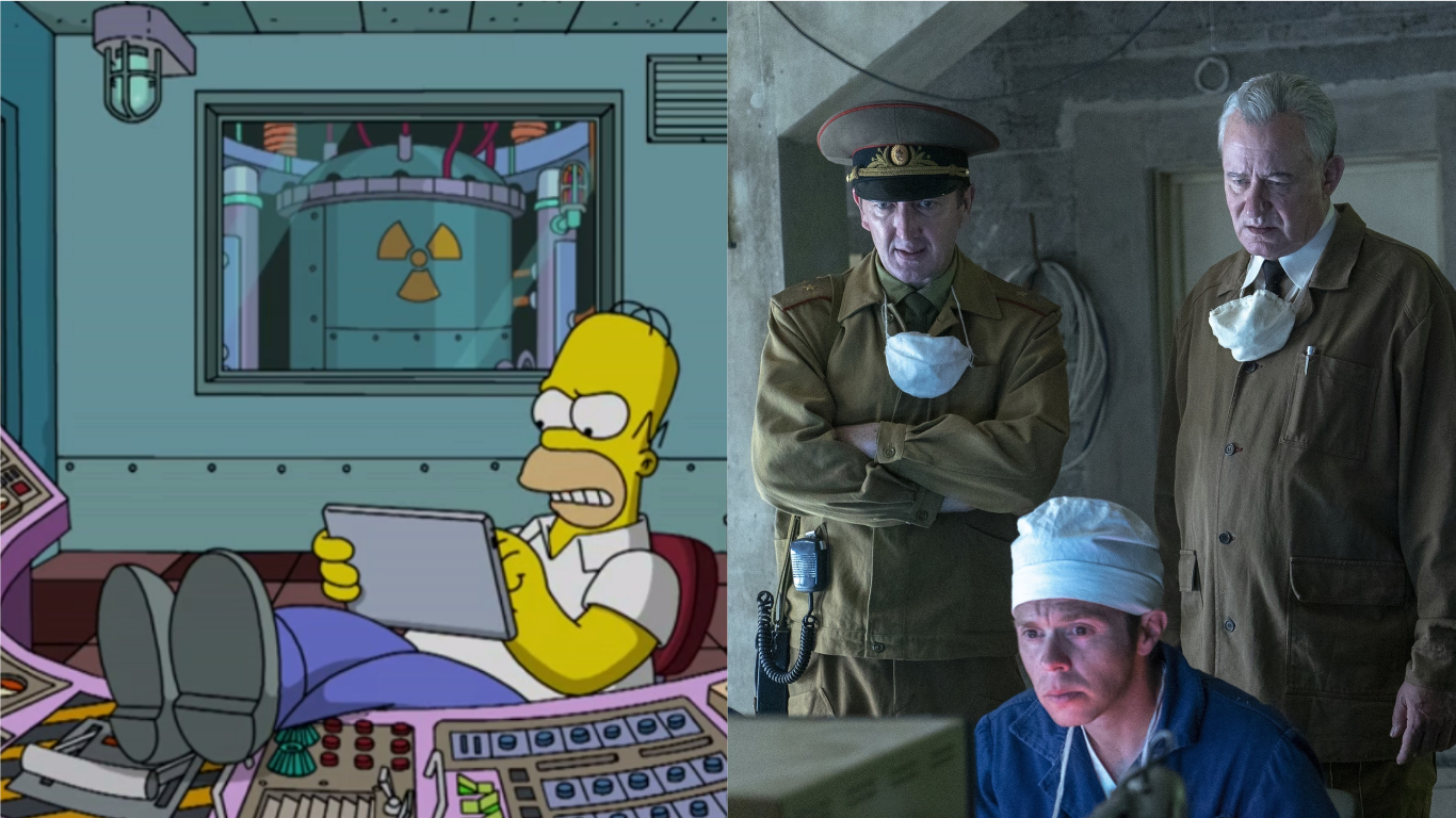 Ce détail qui lie la série Chernobyl et Les Simpson