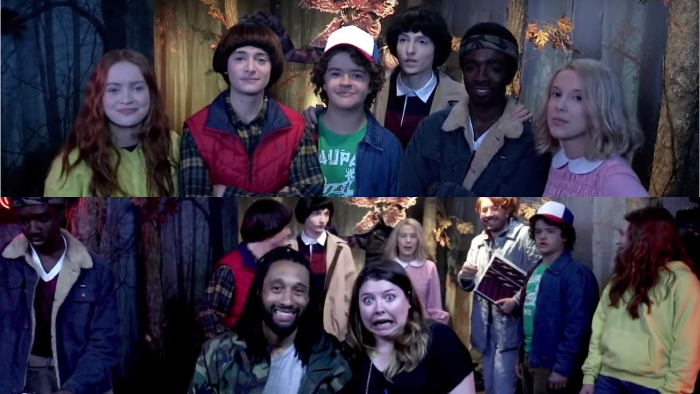 Stranger Things : le cast effraie des fans à Madame Tussauds et c’est hilarant !