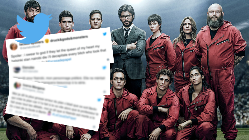 La Casa de Papel saison 3 : les meilleures réactions de fans à l&rsquo;énorme choc de fin