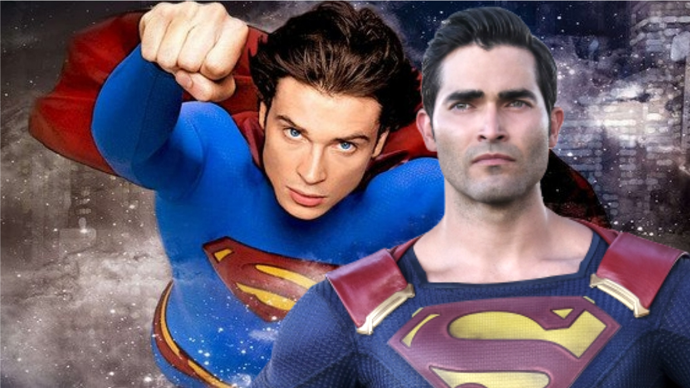 Arrowverse : Tyler Hoechlin et Tom Welling réunis sur le tournage du crossover (Photo)