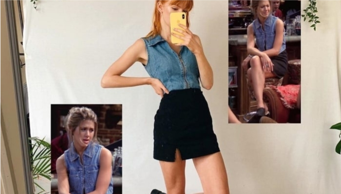 Friends : elle reproduit les looks de Rachel et le résultat est complètement fou