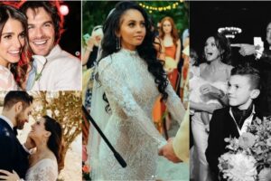 Les 10 plus belles photos de mariage de stars de séries