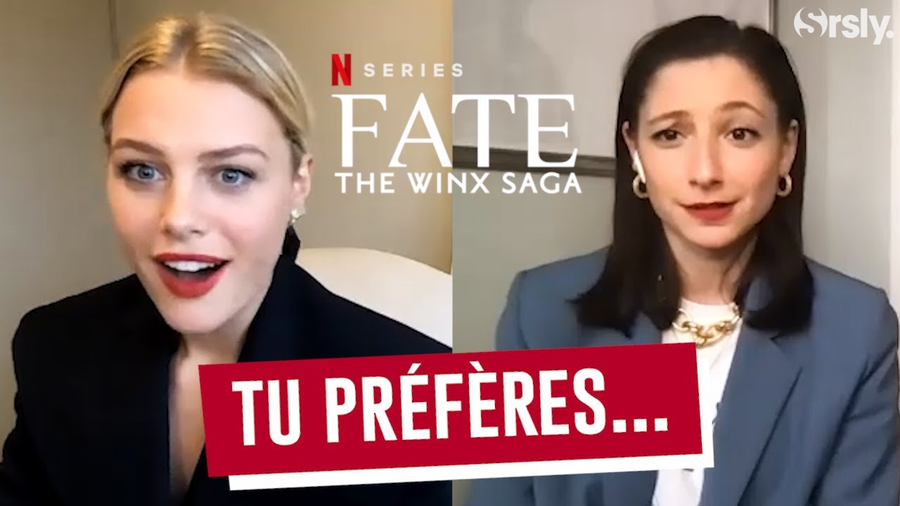 Winx : notre interview &lsquo;tu préfères&rsquo; d&rsquo;Hannah van der Westhuysen (Stella) et Elisha Applebaum (Musa)