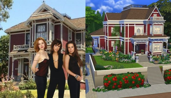 Minute Cool : une YouTubeuse reproduit le manoir de Charmed dans les Sims 4