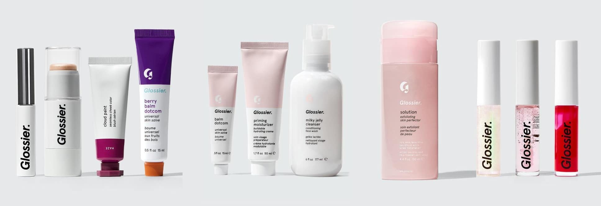 Zoom sur Glossier, la marque américaine que la Gen Z s’arrache !