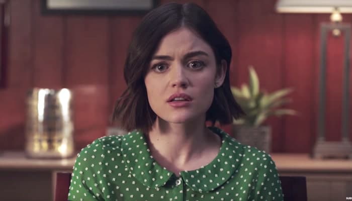 Lucy Hale (Pretty Little Liars) raconte son audition gênante pour 50 Nuances de Grey