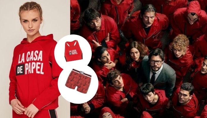 Braquage en vue chez Undiz pour la collection La Casa de Papel