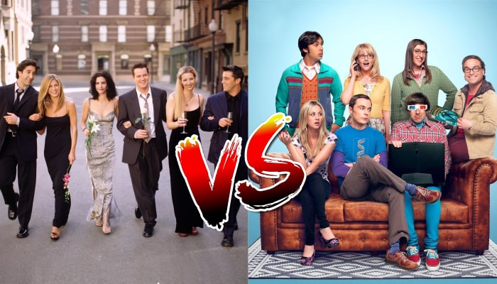 Sondage : le match ultime, tu préfères Friends ou The Big Bang Theory ?