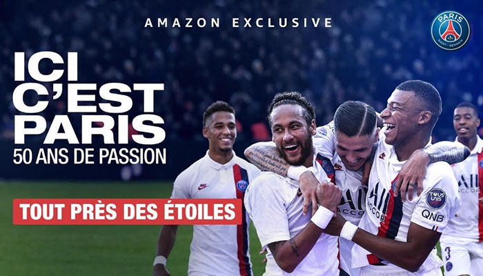 Un docu-série sur le PSG intitulé « Ici c’est Paris, 50 ans de passion » débarque sur Amazon Prime Video