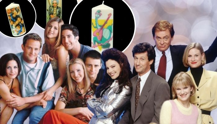 Minute cool : on fond pour ces bougies à l’effigie de séries cultes des années 90