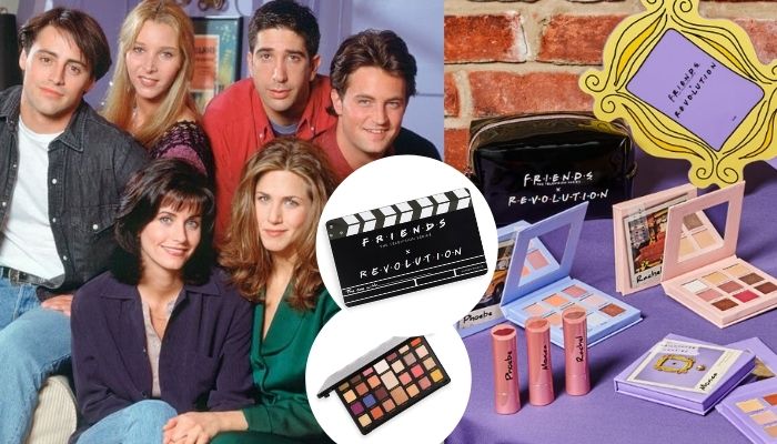 Friends x Revolution : la collection de maquillage qui t&rsquo;offre les looks de la série culte