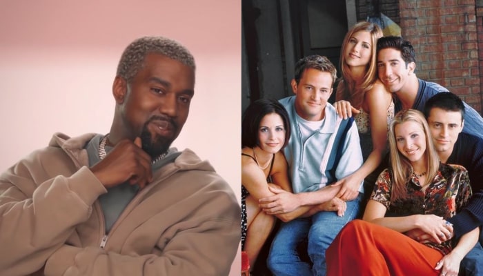 Friends : Kanye West clashe la série culte… puis efface son message