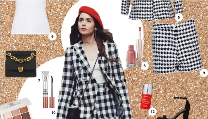 Minute mode : adopte le look de Lily Collins (Emily in Paris)