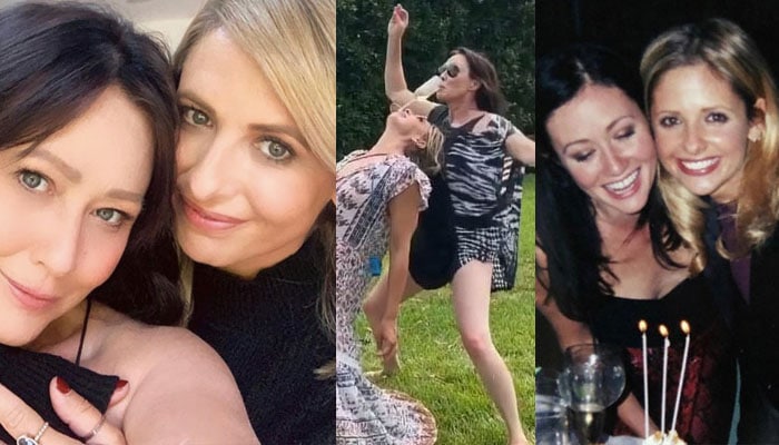 Buffy et Charmed : les 10 meilleures photos BFF de Sarah Michelle Gellar et Shannen Doherty