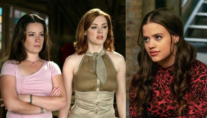 Holly Mary Combs, Rose McGowan et Sarah Jeffery