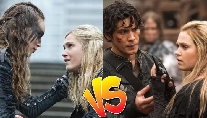 Sondage : match ultime, tu shippes Clexa ou Bellarke dans The 100 ?