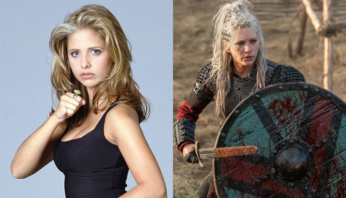 Sondage : qui est la plus badass entre Buffy (contre les vampires) et Lagertha (Vikings) ?