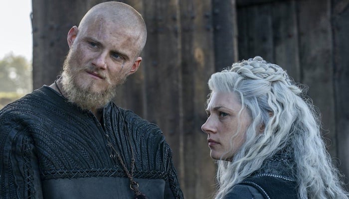 Bjorn et Lagertha Vikings