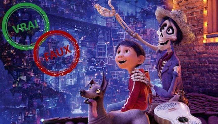 Coco : seul un vrai fan aura 10/10 à ce quiz vrai ou faux sur le film Pixar