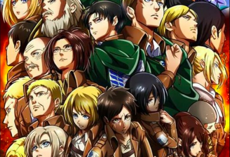 Sondage : vote pour ton personnage préféré de L&rsquo;Attaque des Titans (SNK)