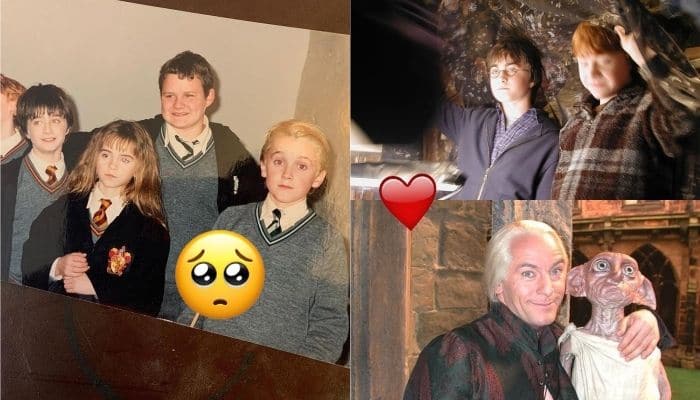 Harry Potter : 10 photos souvenirs de tournage qui vont vous rendre nostalgiques