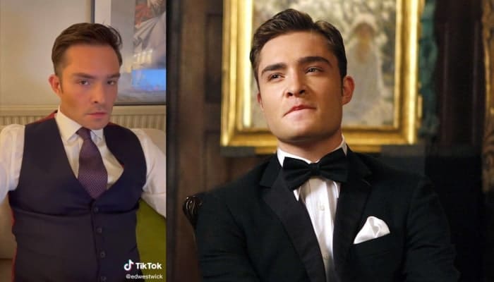 Gossip Girl : Ed Westwick débarque sur Tik Tok et rejoue une réplique culte de Chuck Bass