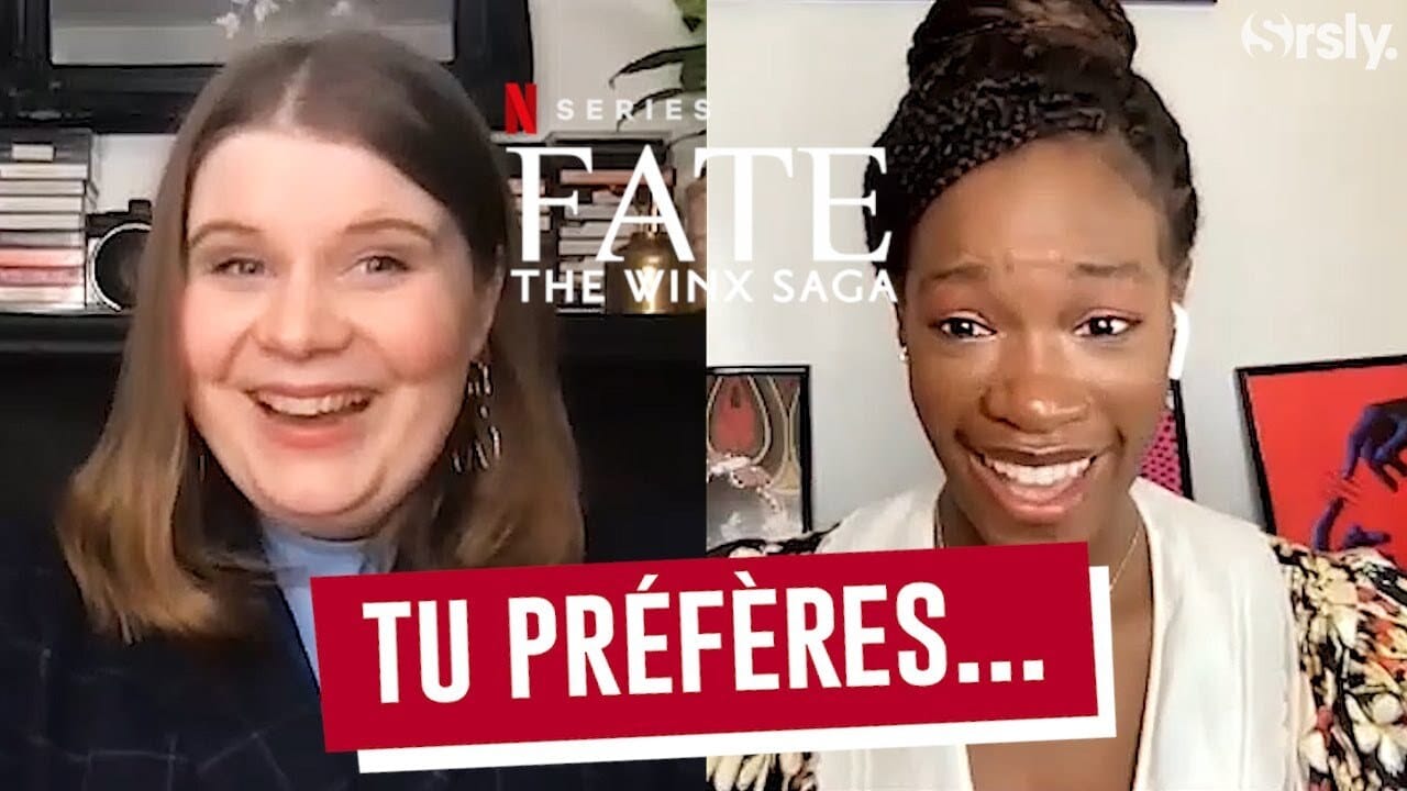 Winx : notre interview &lsquo;tu préfères&rsquo; d&rsquo;Eliot Salt (Terra) et Precious Mustapha (Aisha)