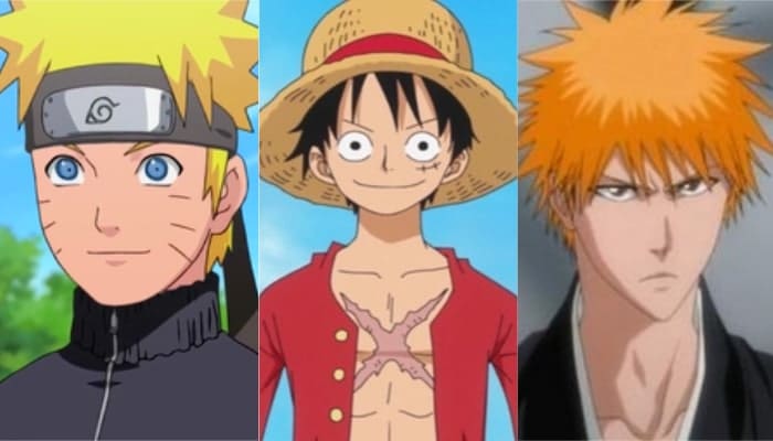 Sondage : tu préfères qui entre Luffy, Naruto et Ichigo ?